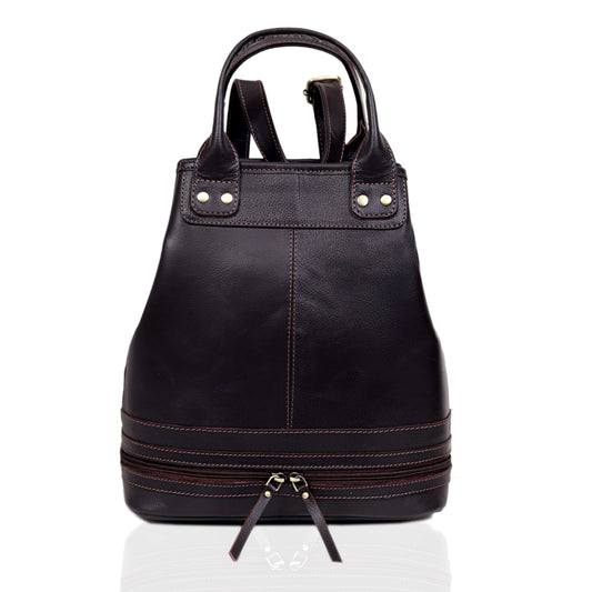 The Corvin Full-Grain Leather Backpack