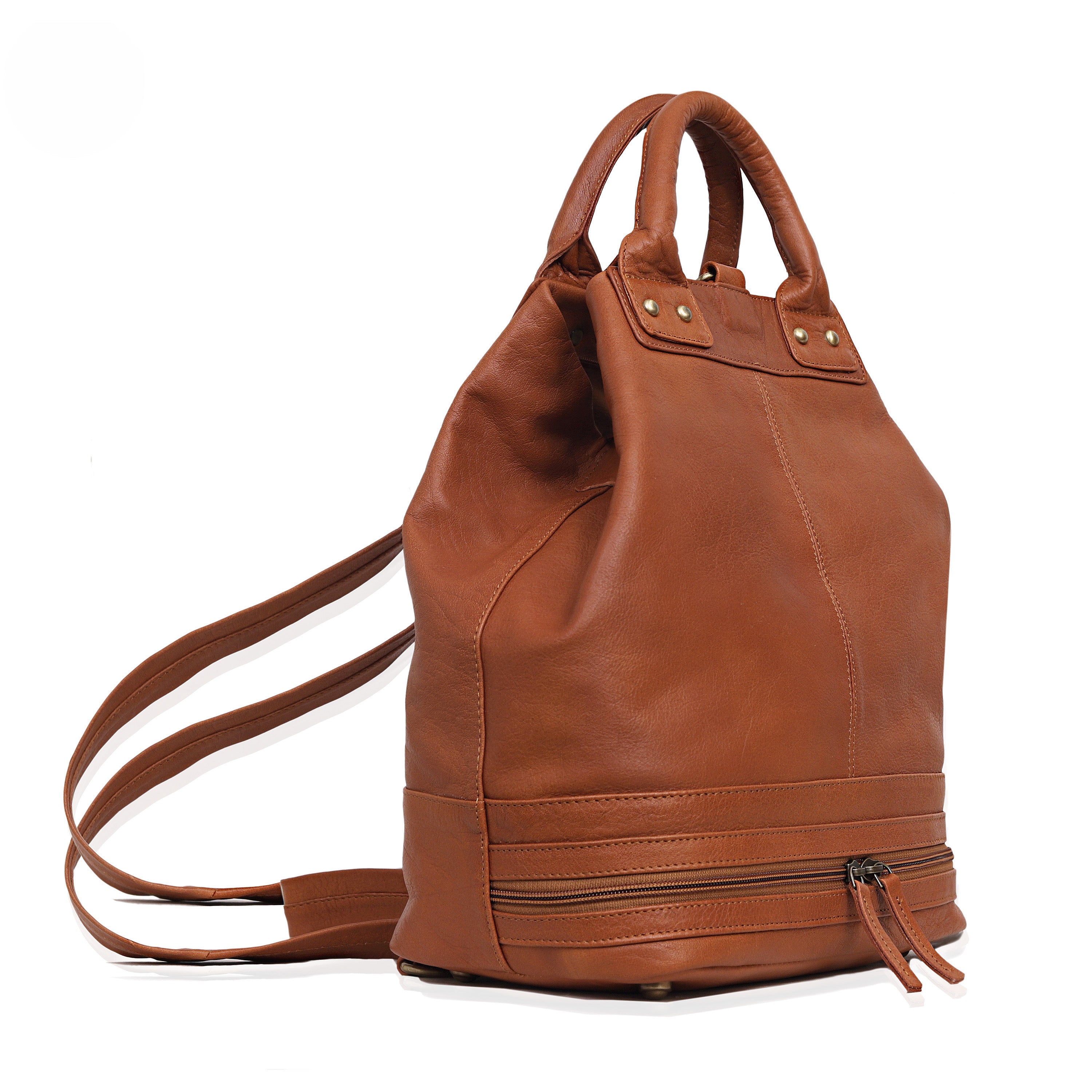 brown leather backpack for sale Full-Grain Leather Backpack for Work & Travel