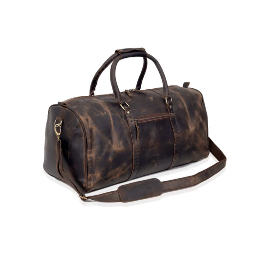 The Outlander Leather Travel Duffel Bag