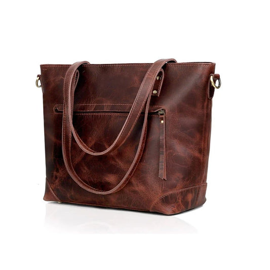 Scarlett Buffalo Leather Tote Bag