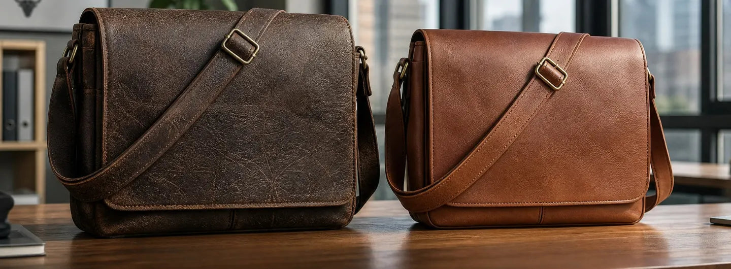 Buffalo Leather vs Goat Leather: Which Is the Toughest for a Daily Leather Messenger Bag?