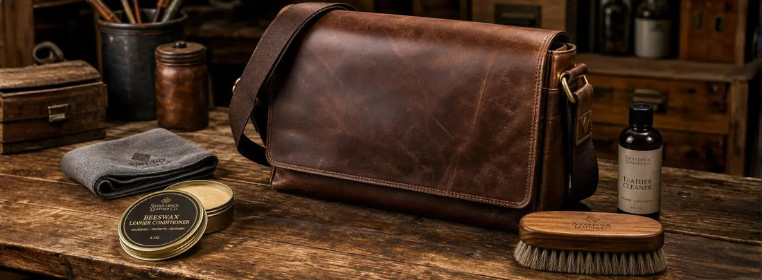 How to Care for Your Brown Leather Messenger Bag And Make It Last a Lifetime