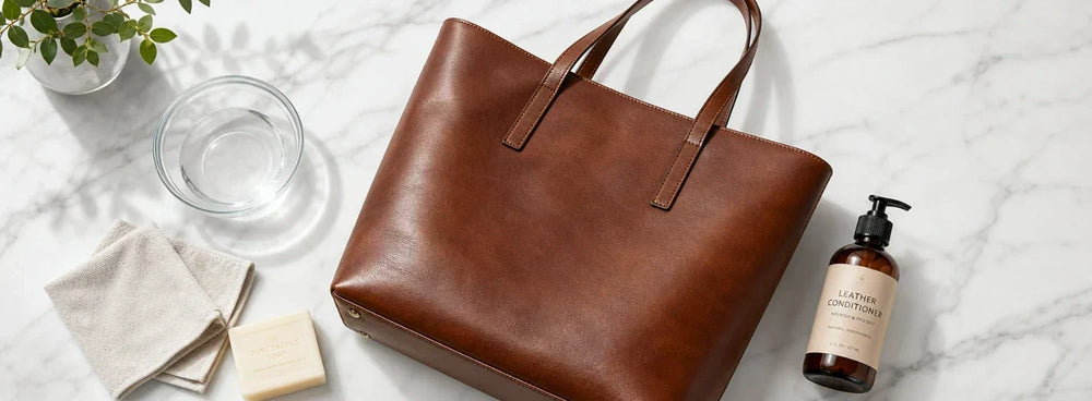 How to Remove Stains and Spots from Leather Tote Bags?