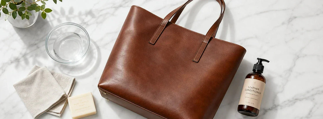 How to Remove Stains and Spots from Leather Tote Bags?