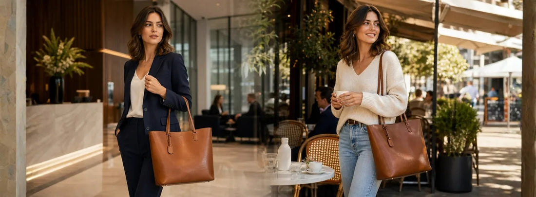 How to Transition a Leather Tote Bag from Work to Weekend Use