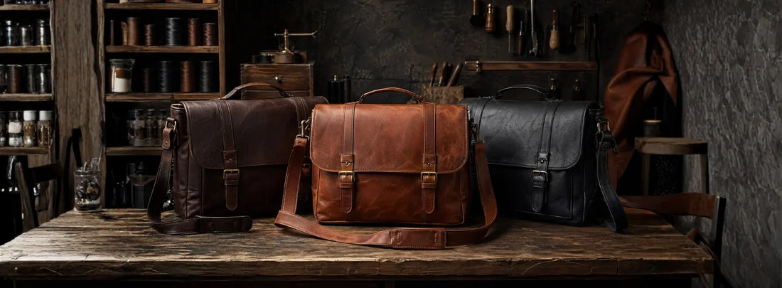 What Color and Material Should Your Leather Messenger Bag Be?