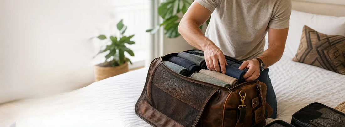 What Fits Inside a Leather Duffle Bag?