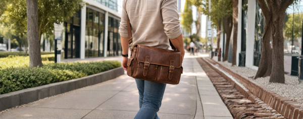 What is a messenger bag?