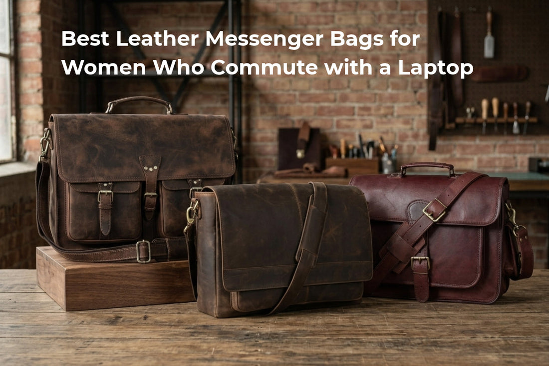 Best Leather Messenger Bags for Women Who Commute with a Laptop