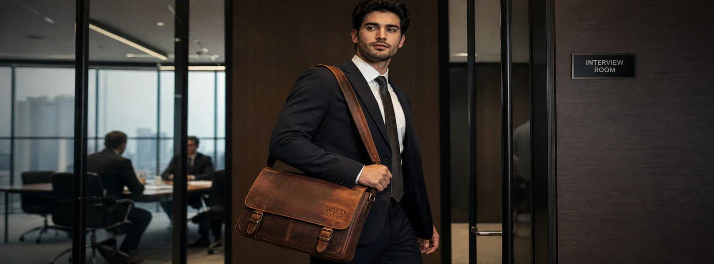 Vintage Leather Bags That Work Harder Than a New Graduate's Resume