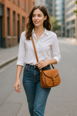 Leather Crossbody bag