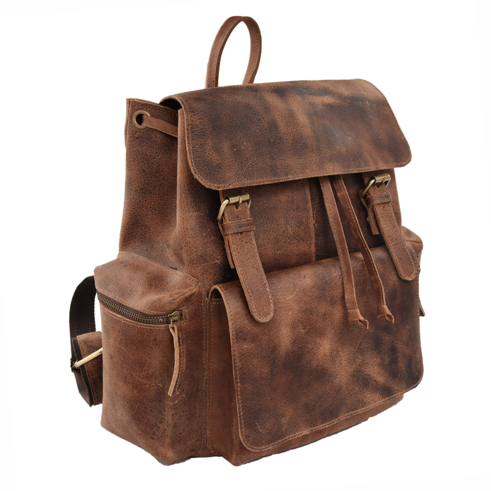 Deana Leather Backpack