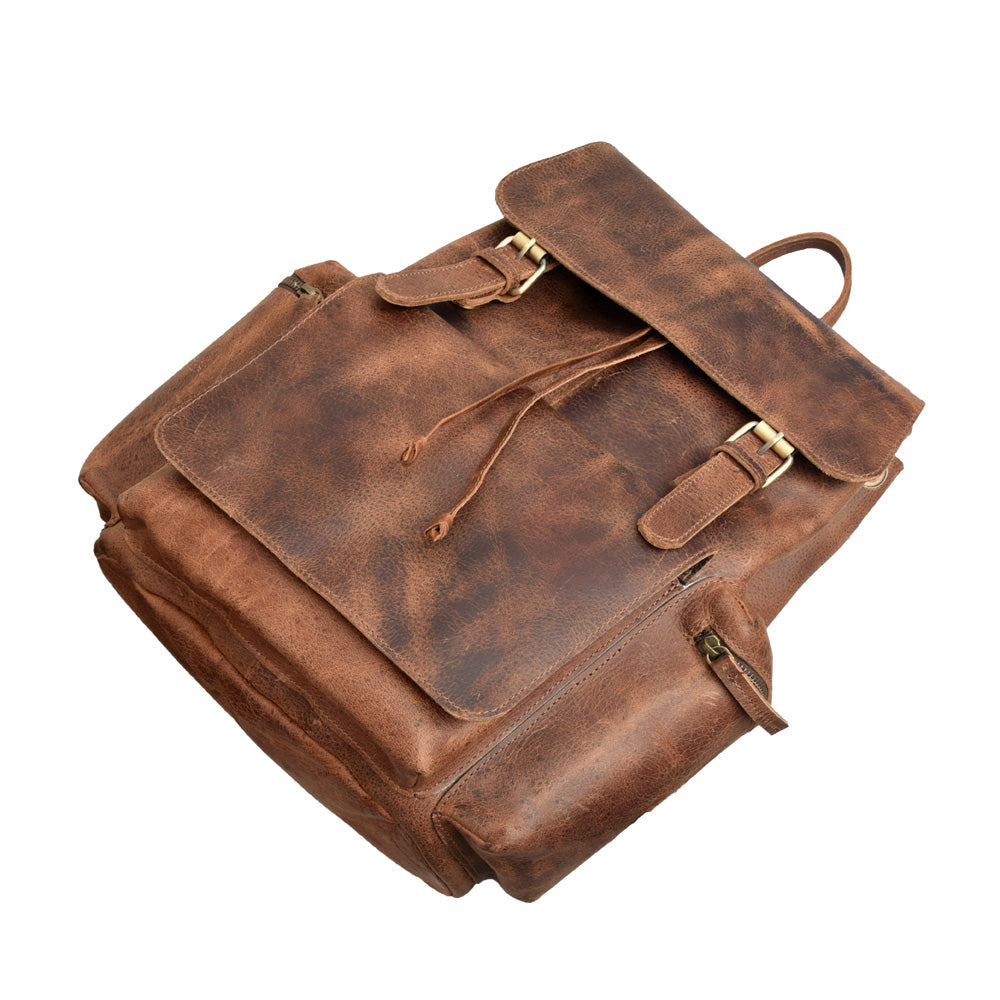 Deana Leather Backpack