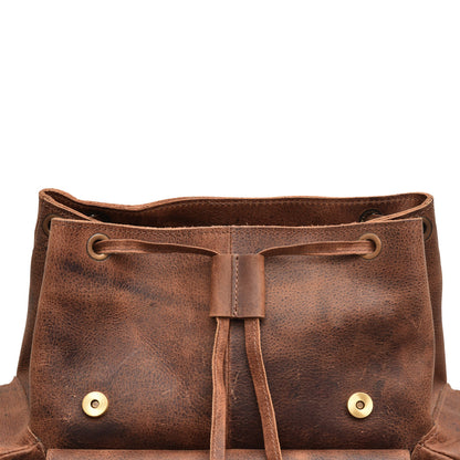 Deana Leather Backpack