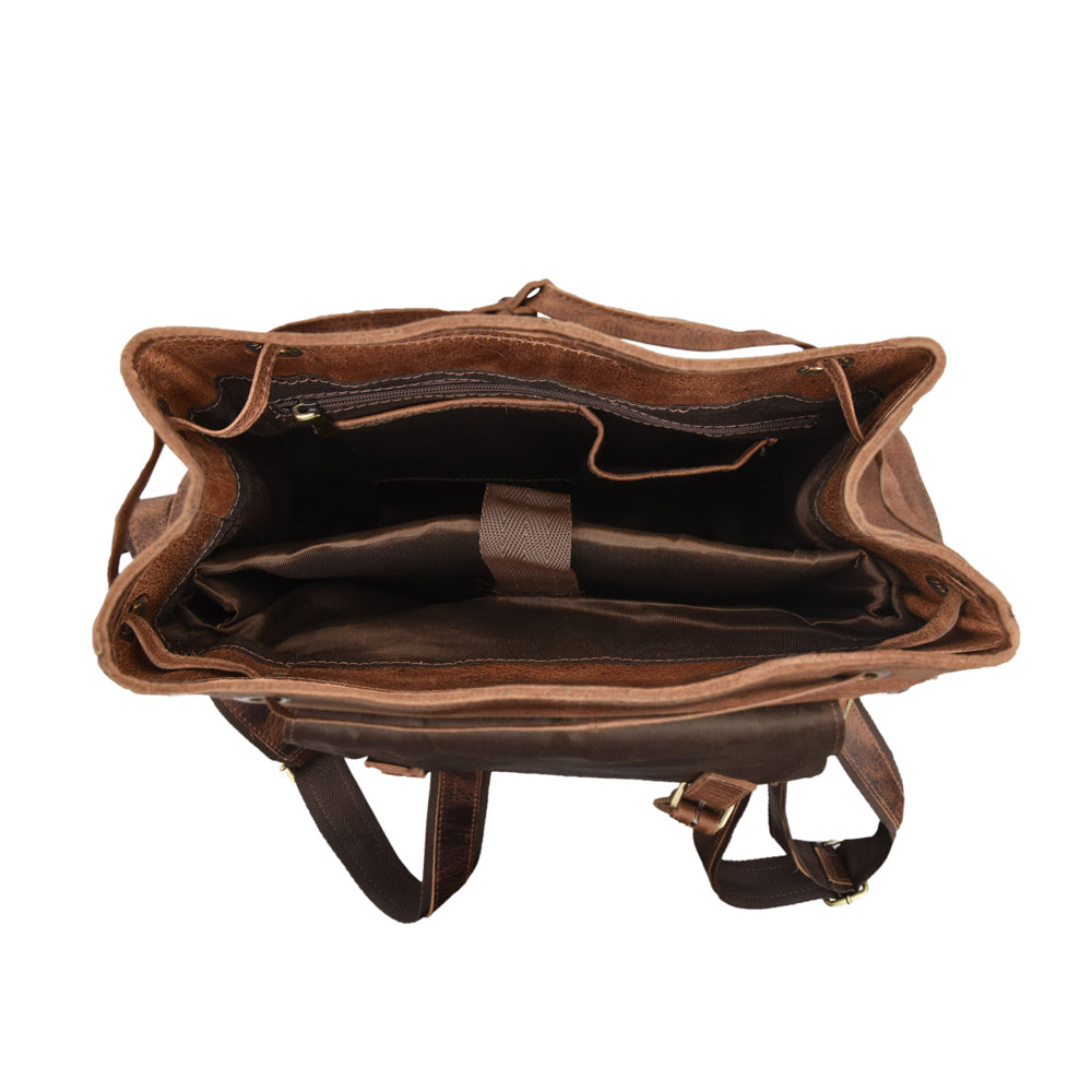 Deana Leather Backpack