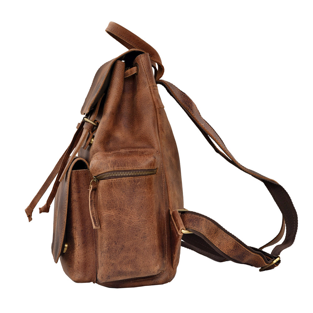 Deana Leather Backpack