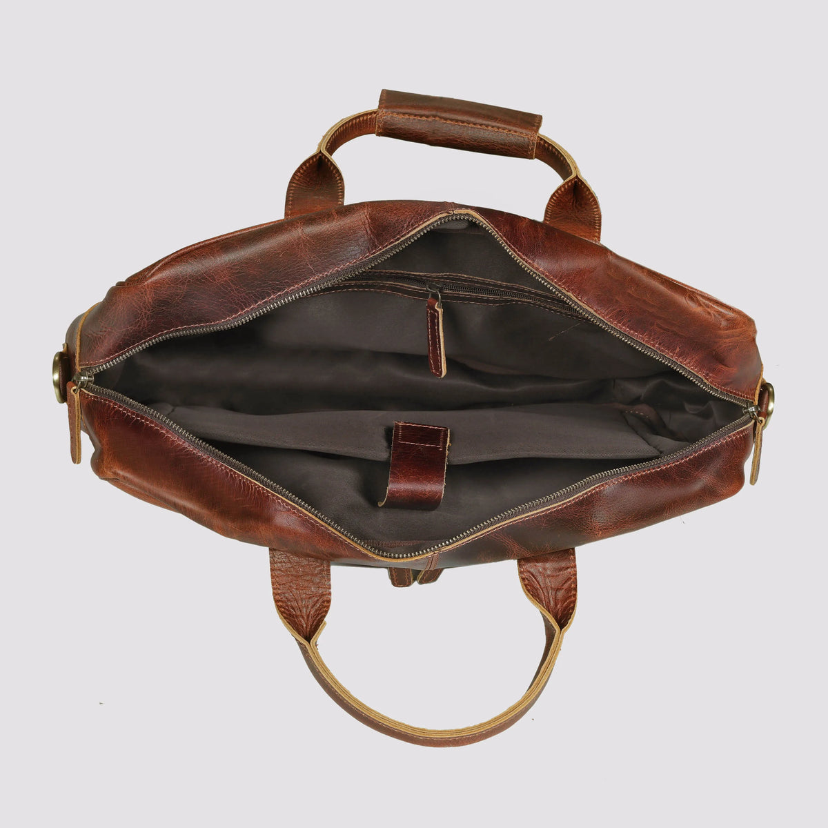 Buffalo Leather Briefcase Bag