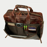 Buffalo Leather Briefcase Bag