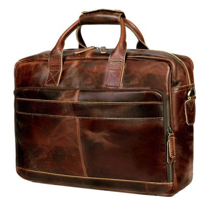 Buffalo Leather Briefcase Bag