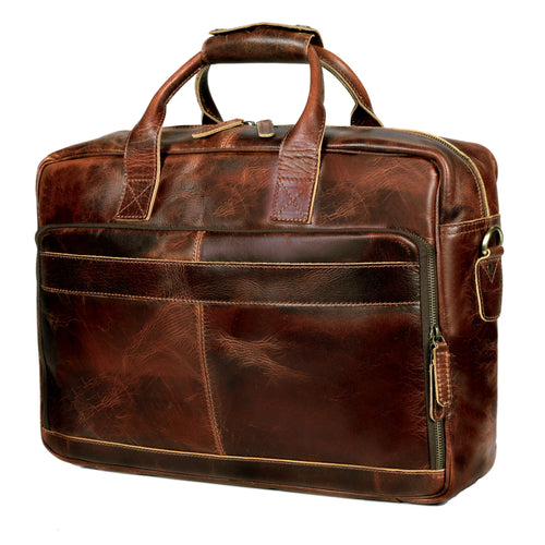 Buffalo Leather Briefcase Bag