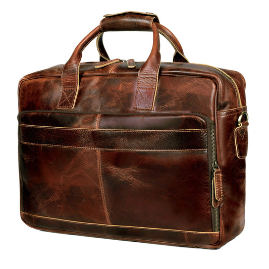 Buffalo Leather Briefcase Bag
