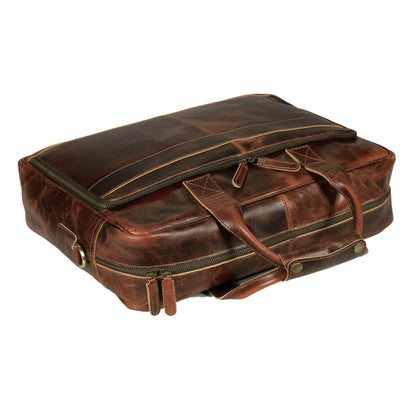 Buffalo Leather Briefcase Bag