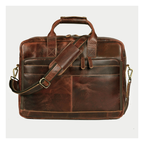 Buffalo Leather Briefcase Bag