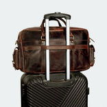 Roosevelt Buffalo Leather Satchel Messenger Bag