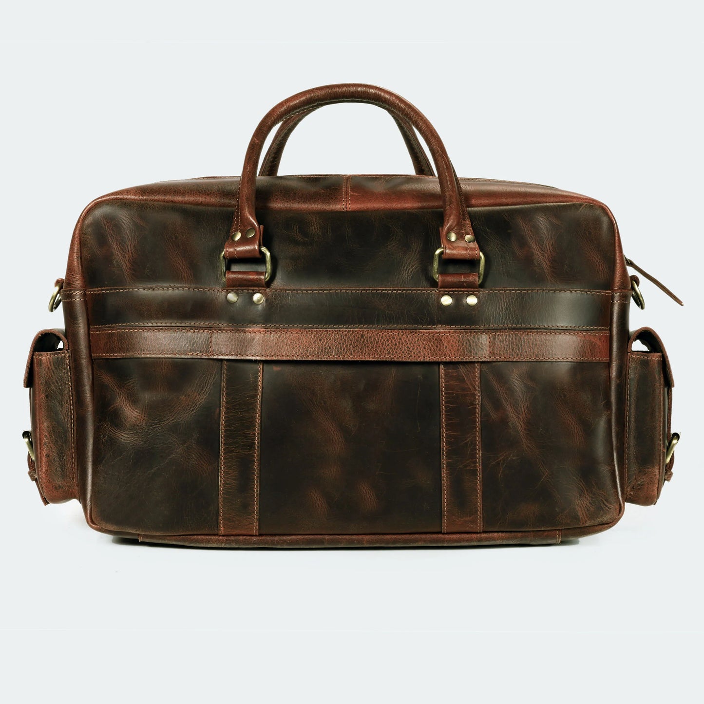 Roosevelt Buffalo Leather Satchel Messenger Bag