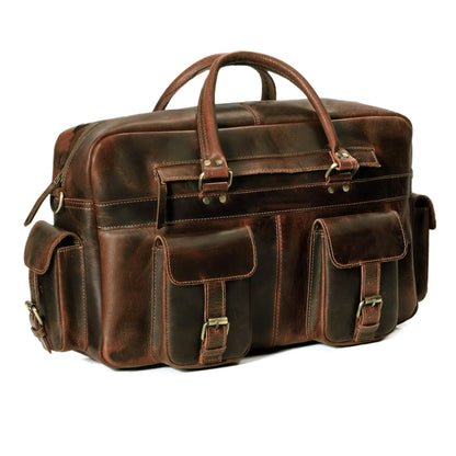 Roosevelt Buffalo Leather Satchel Messenger Bag