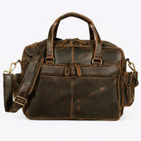 Vintage Retro Buffalo Leather Briefcase