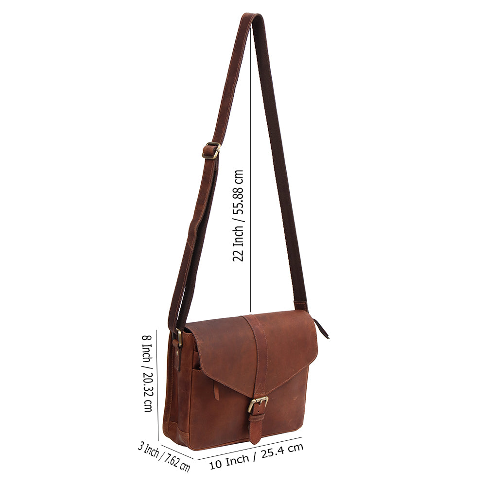 Mabel Leather Crossbody Bag