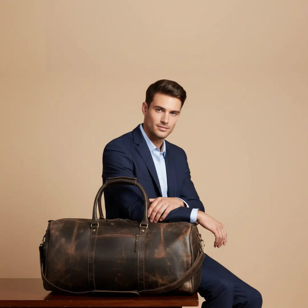 LEATHER DUFFLE BAGS
