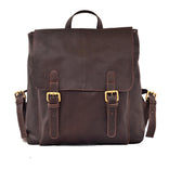 Scarlet Leather Backpack