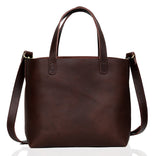 Layla Leather Tote Bag