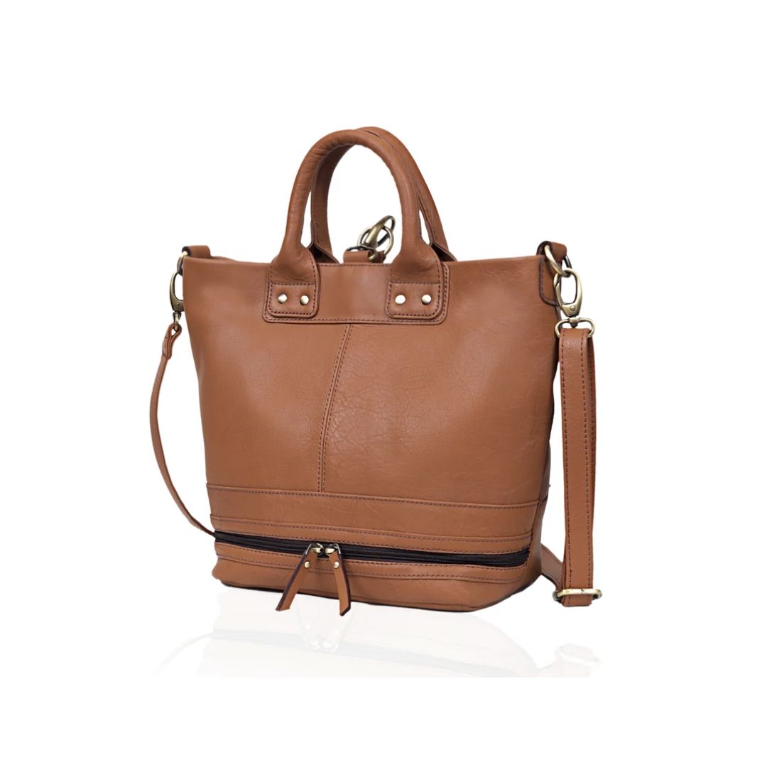 The Roam 3-in-1 Convertible Leather Bag
