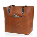 Callie Leather Tote Bag