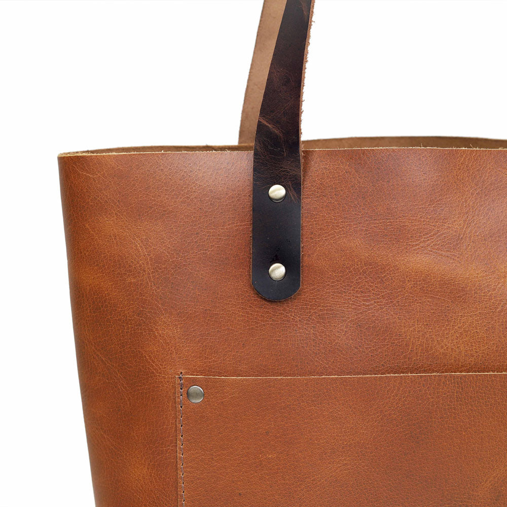 Callie Leather Tote Bag