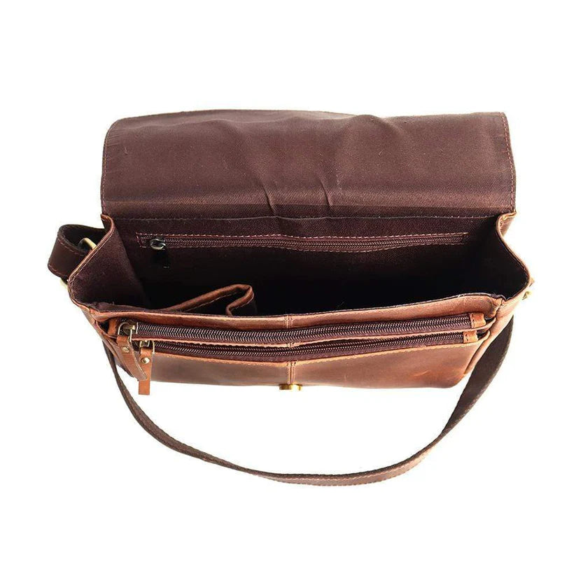 Grace Leather Crossbody Purse