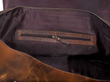 Heritage Leather Travel Duffel Bag – Vintage Style, Modern Utility