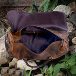 Heritage Leather Travel Duffel Bag – Vintage Style, Modern Utility