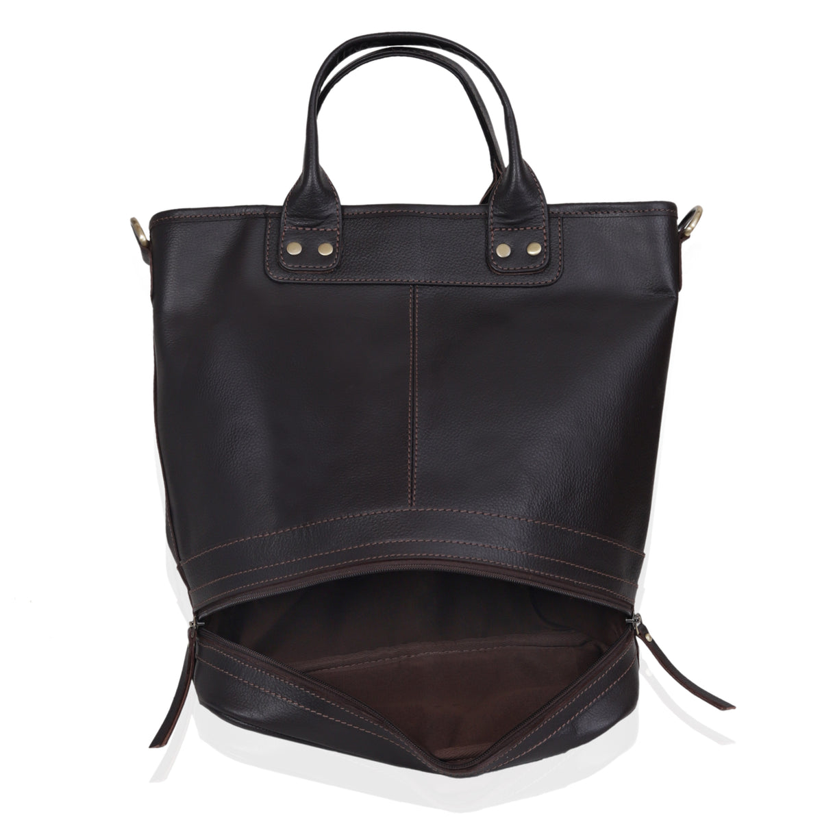 The Corvin Full-Grain Leather Backpack