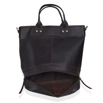 The Corvin Full-Grain Leather Backpack