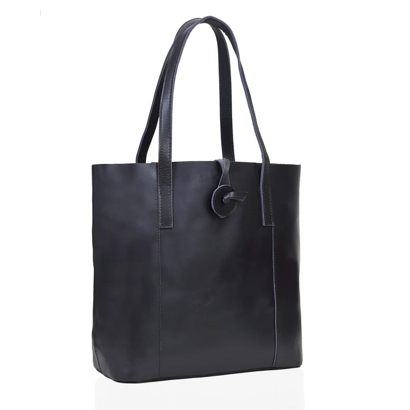 MONTANA BUFFALO LEATHER TOTE BAG
