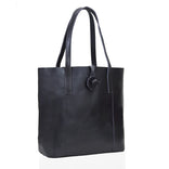 MONTANA BUFFALO LEATHER TOTE BAG