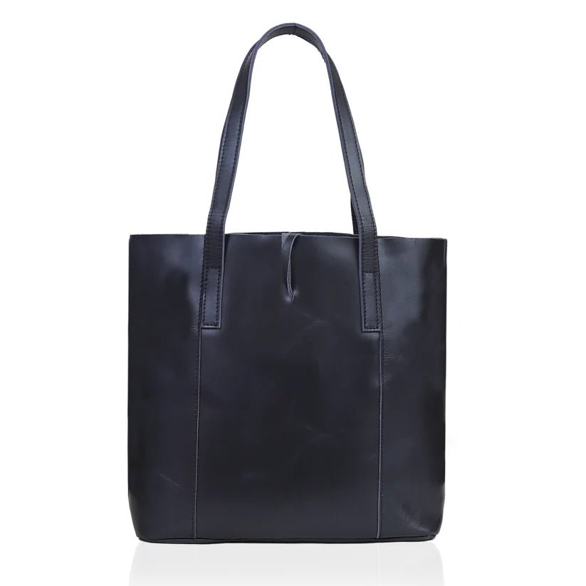 MONTANA BUFFALO LEATHER TOTE BAG