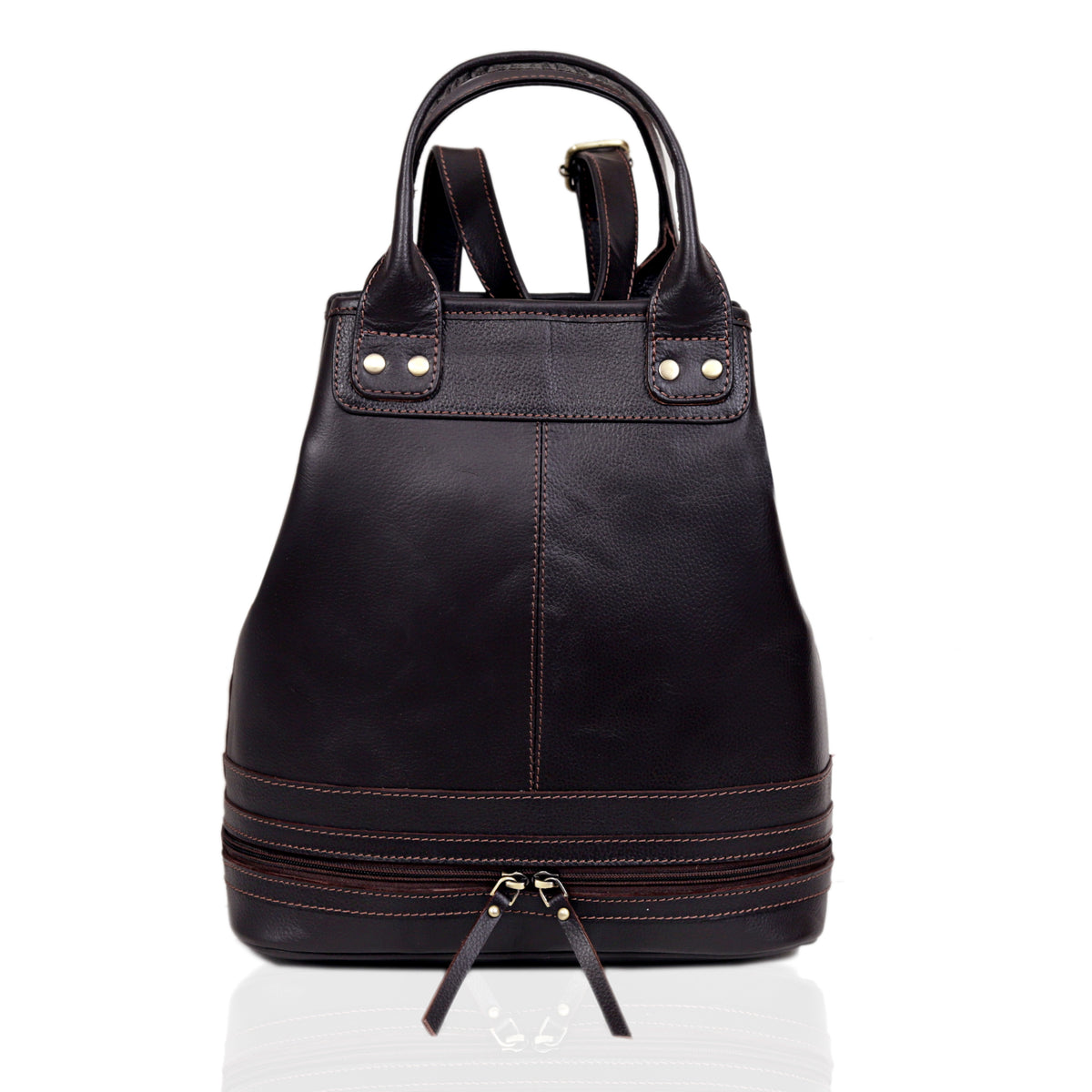 The Corvin Full-Grain Leather Backpack