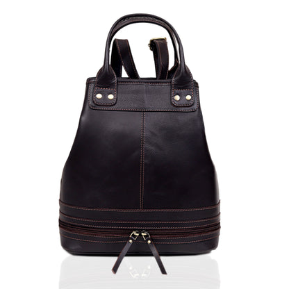The Corvin Full-Grain Leather Backpack