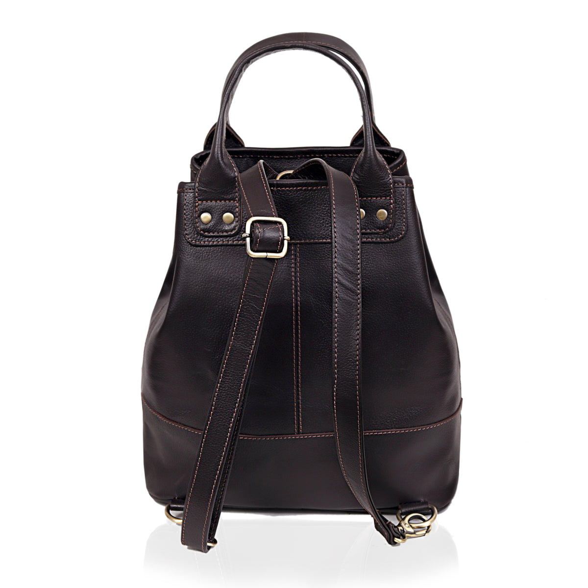 The Corvin Full-Grain Leather Backpack