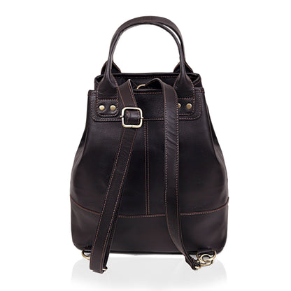 The Corvin Full-Grain Leather Backpack